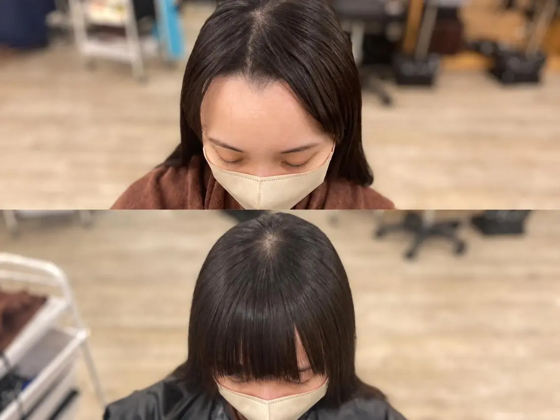 カット 縮毛矯正 Misirlou Hairのヘアスタイル