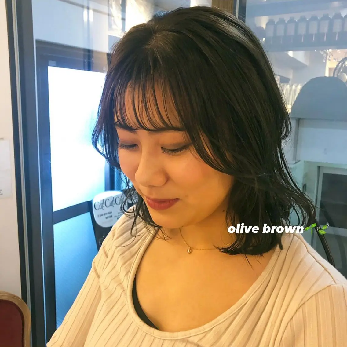 ミディアム カラー カット ヘアカラー トリートメント AOI🕊️横浜 メンズ/レイヤーのヘアスタイル