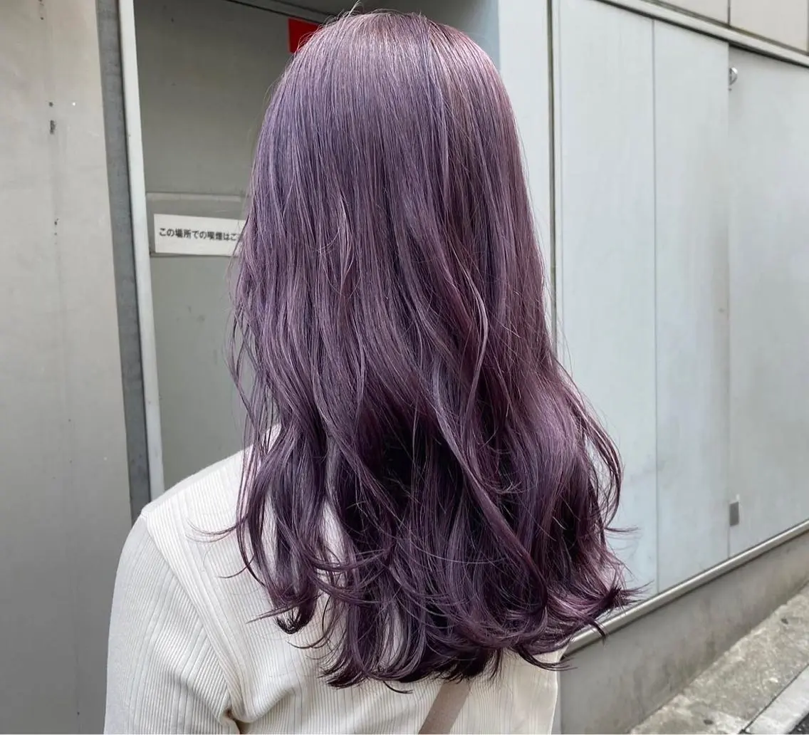 セミロング カラー ハッシュカット/レイ ヤーカットArataのヘアスタイル