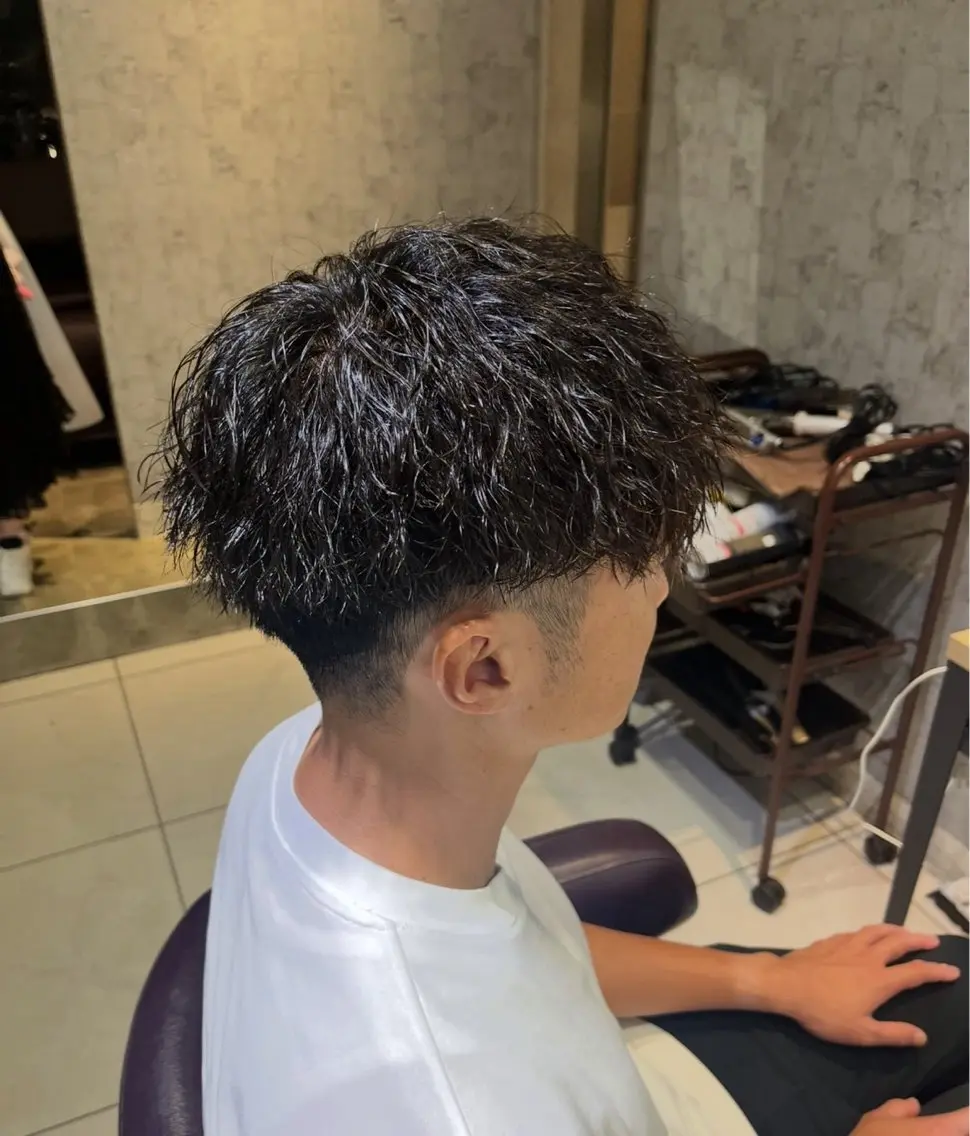 似合わせメンズカット🖤口コミで眉カット付き🙌🖤の写真