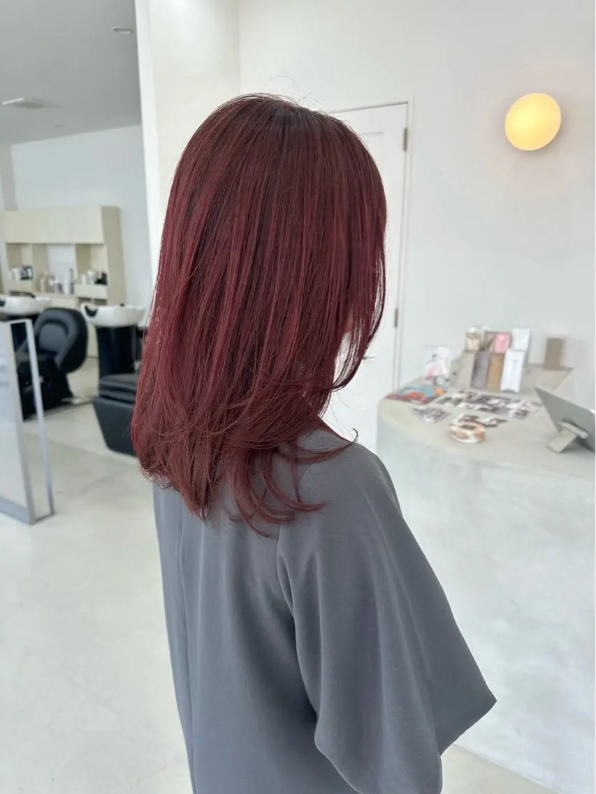 カラー ramu ／ワンカラーのヘアスタイル