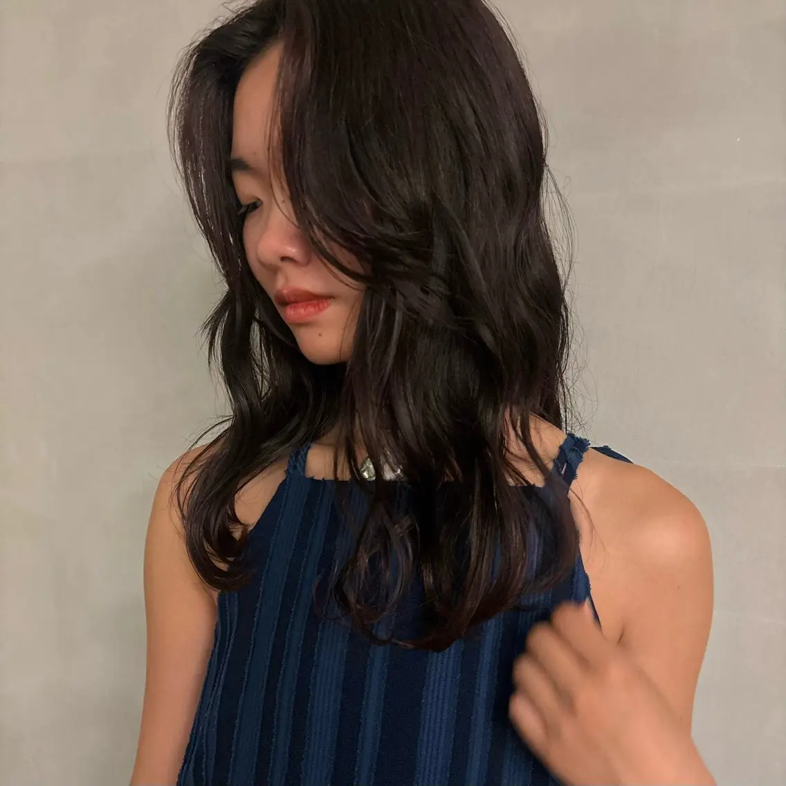 セミロング カラー 似合わせカラー🧹 miyukiのヘアスタイル