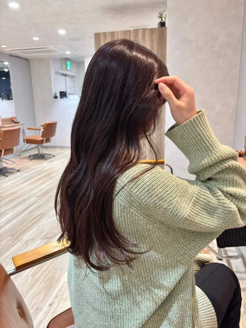 ロング 伊藤 愛里のヘアスタイル