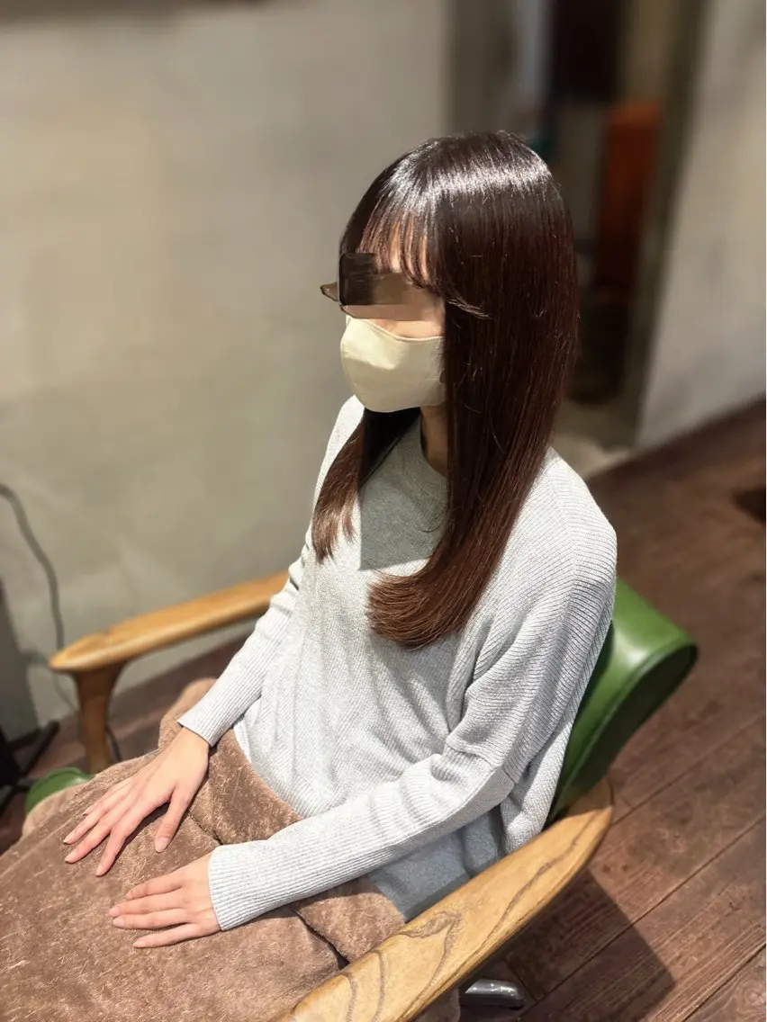 ロング つじ なちのヘアスタイル