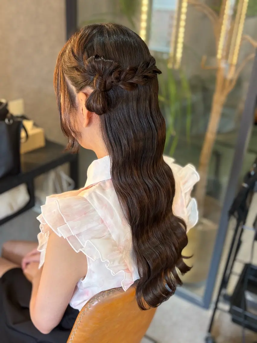 ヘアアレンジ ヘアメイク スーのヘアスタイル