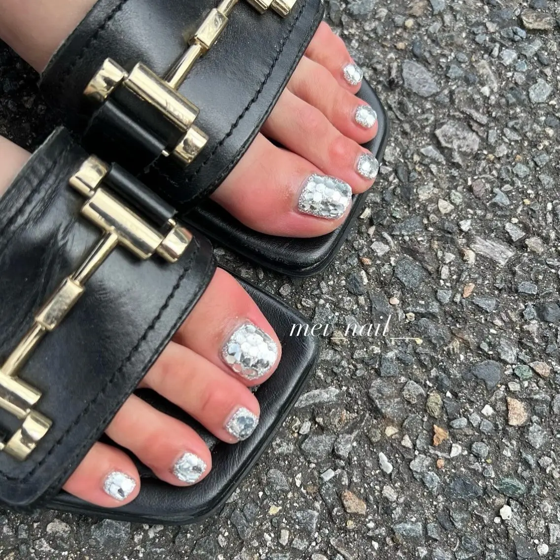 フット定額ネイル👣〈オンのみ〉の写真