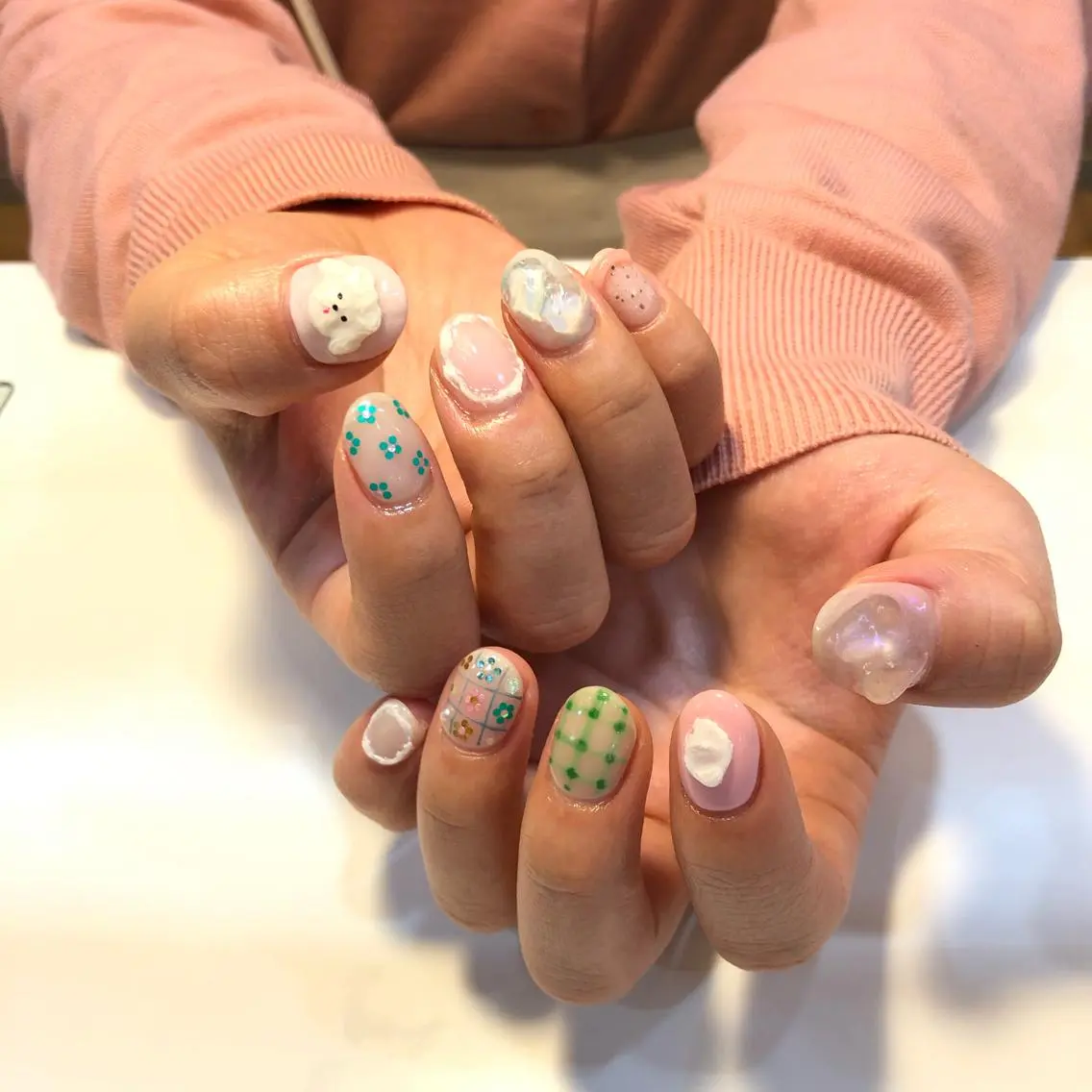 ネイル ハンドネイル yurina/ パラジェル認定サロンのネイルデザイン