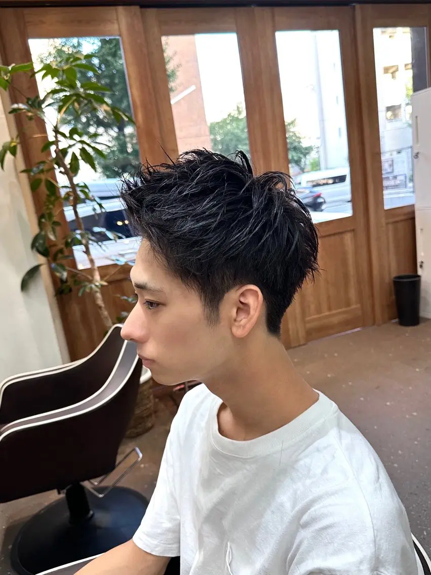 ショート 鈴木 雅人のヘアスタイル