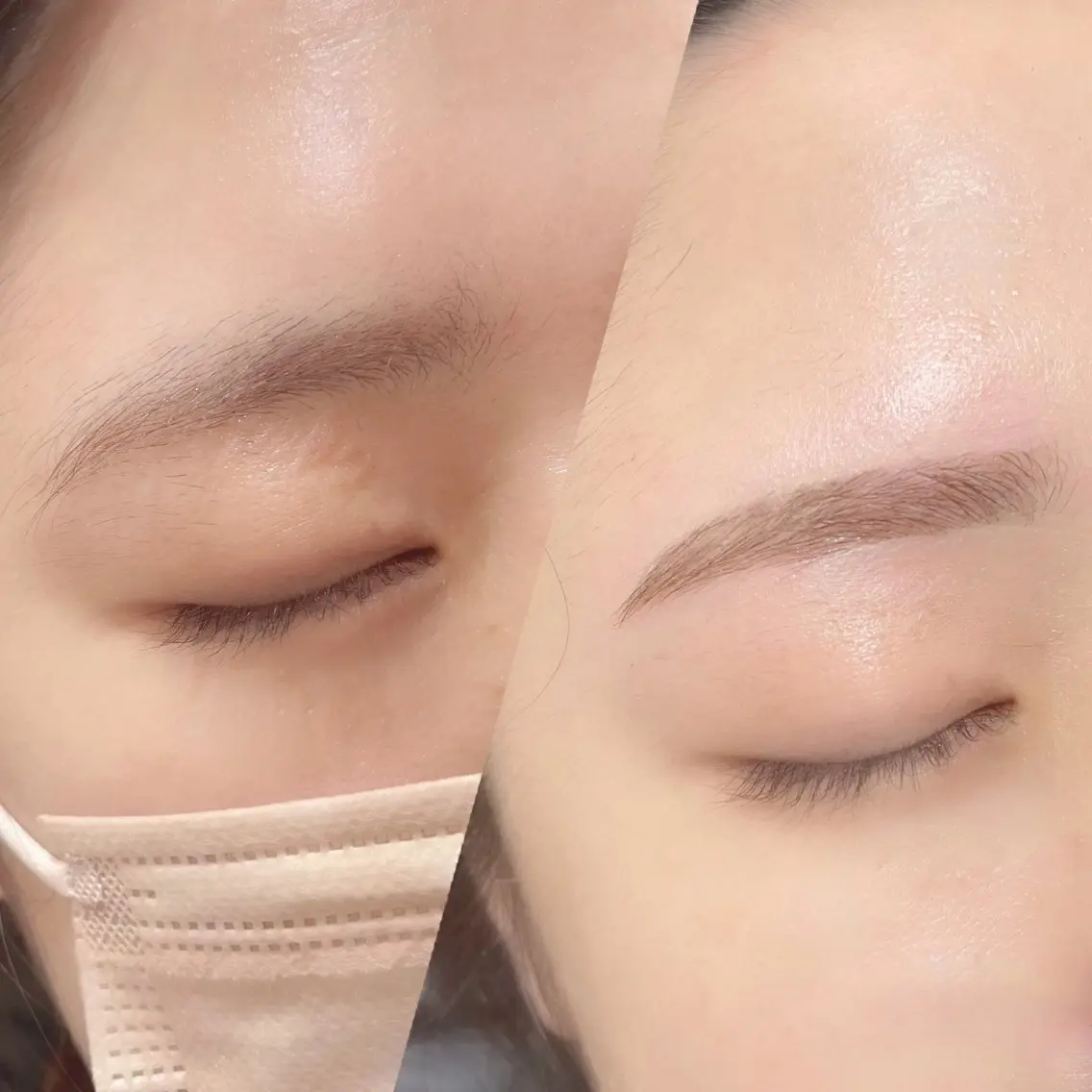 今だけ泡パック付!!3回目まで⛱️美眉wax★似合わせアイブロウデザイン⛱️🫧眉メイク&冷やし付🫧の写真