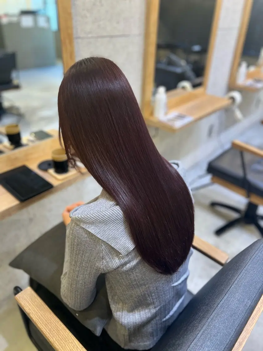 ロング カラー トリートメント 小川 奏生のヘアスタイル