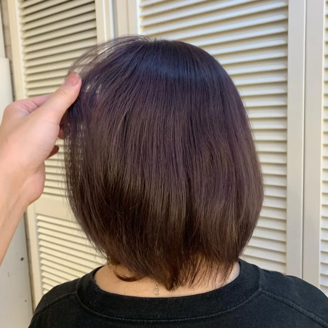 カラー 天野 利咲のヘアスタイル