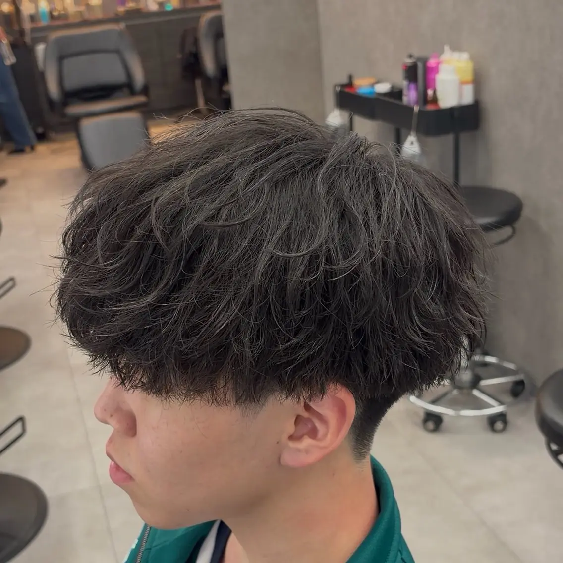ミディアム パーマ ミディアムパーマ 【札幌メンズ特化】 🔥RIKU🔥のヘアスタイル