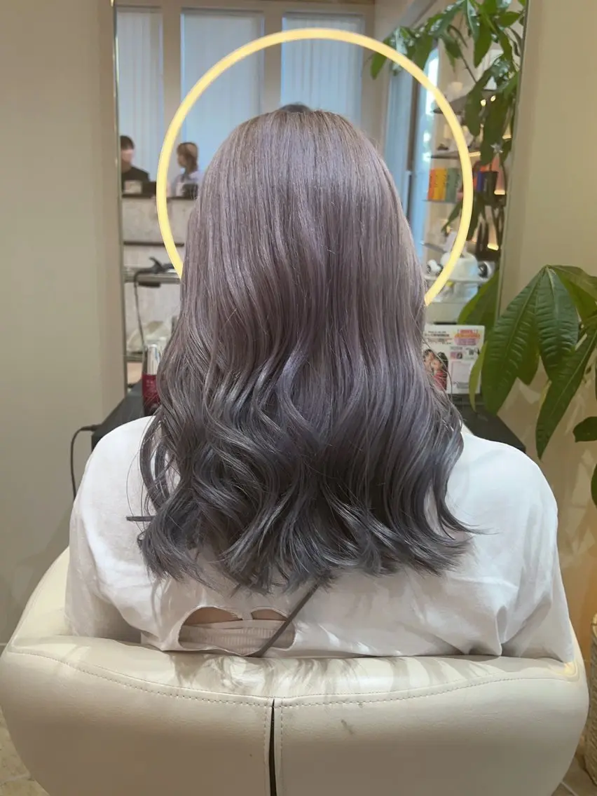 ロング Ashanti 有川のヘアスタイル