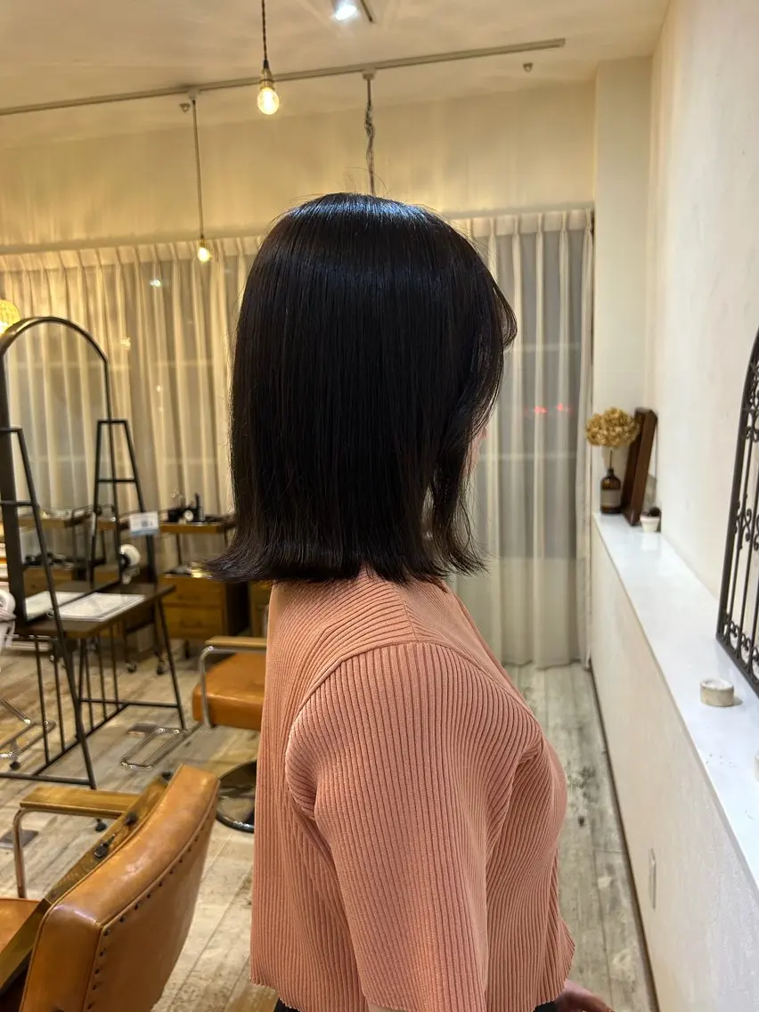 ミディアム カラー set-up juriのヘアスタイル