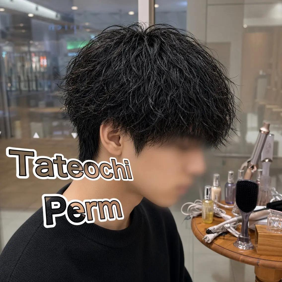 パーマ メンズ カット パーマ メンズカット/メンズ パーマ特化/津久井のヘアスタイル