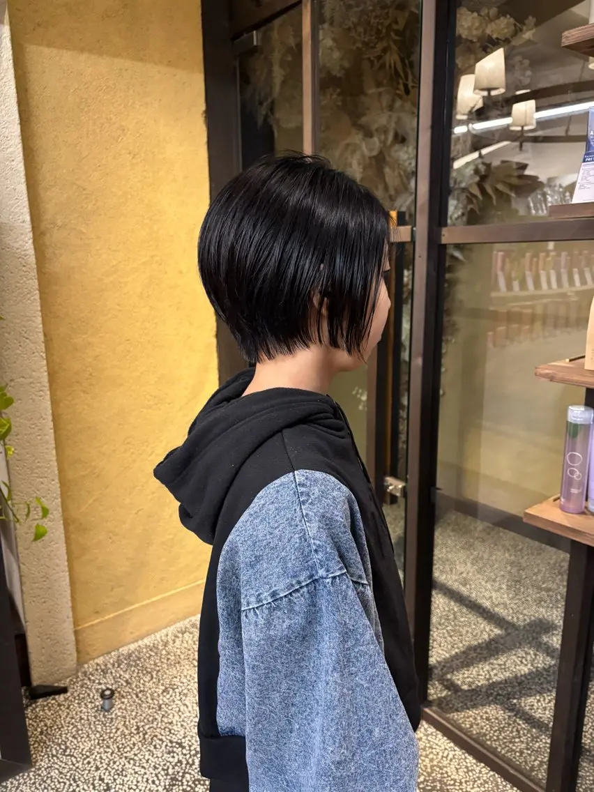 ショート ショートボブ ボブ ショートヘア カット zerohair むらなかあやね🐰ᩚのヘアスタイル