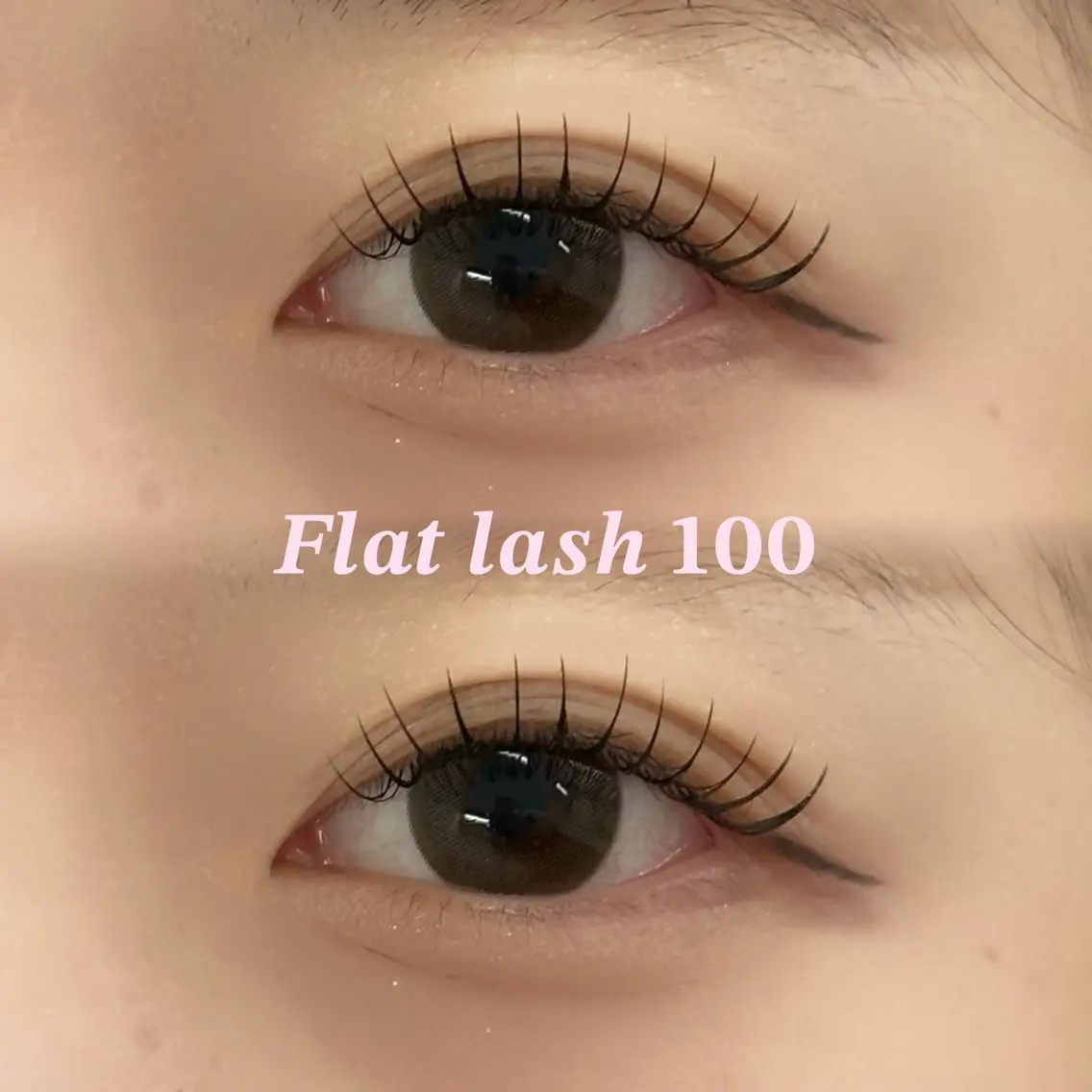 【6月限定🙆🏻‍♀️✨】オフありフラットラッシュ100本️🩵🩷の写真