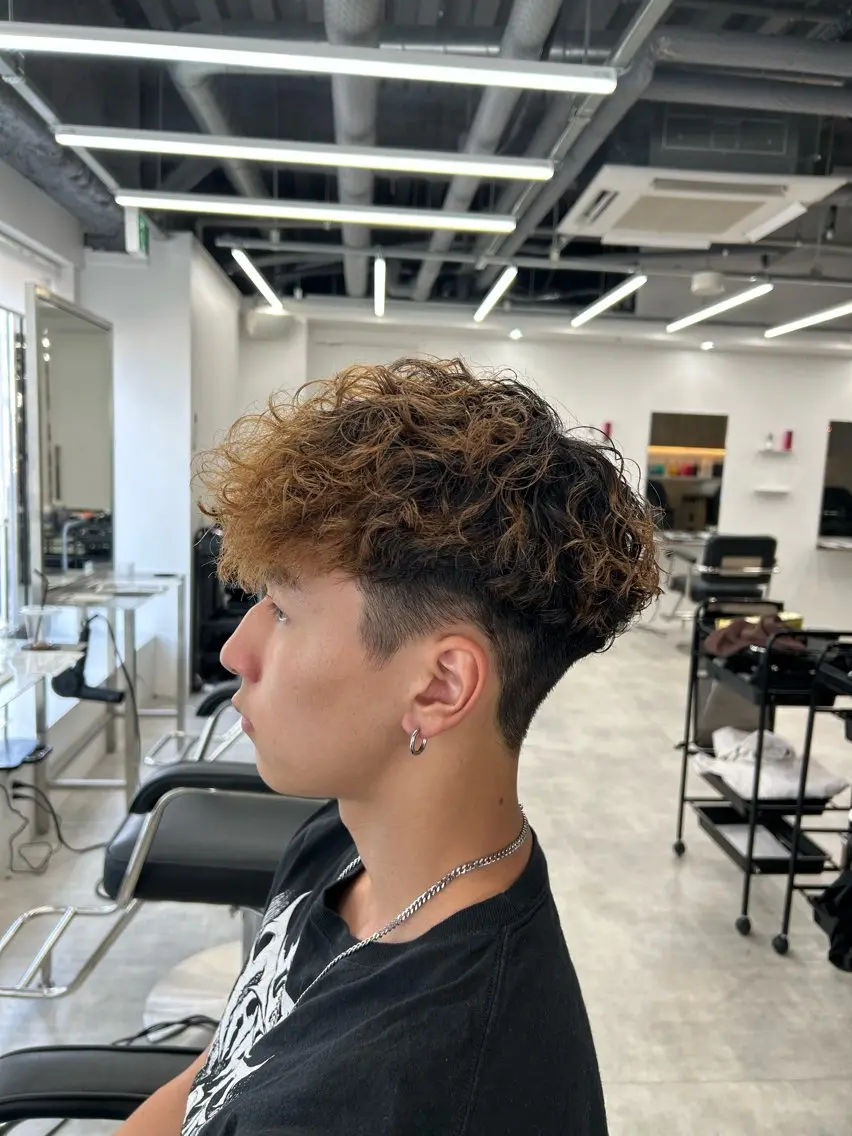 パーマ メンズ カットモデル募集中/ 新潟万代/こおまのヘアスタイル