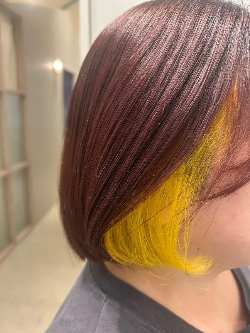 ショート カラー カット ヘアカラー トリートメント 後藤 由希のヘアスタイル