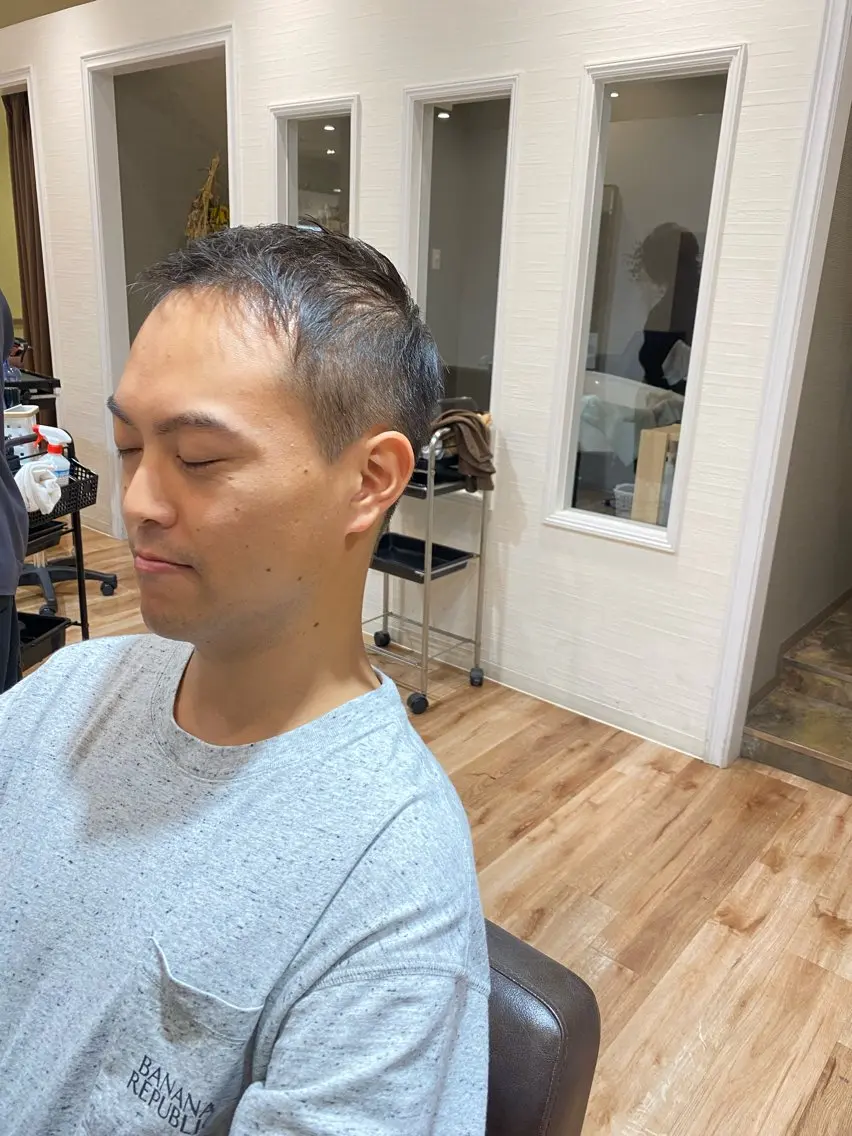 ショート メンズ カット イシカワ ユウタのヘアスタイル