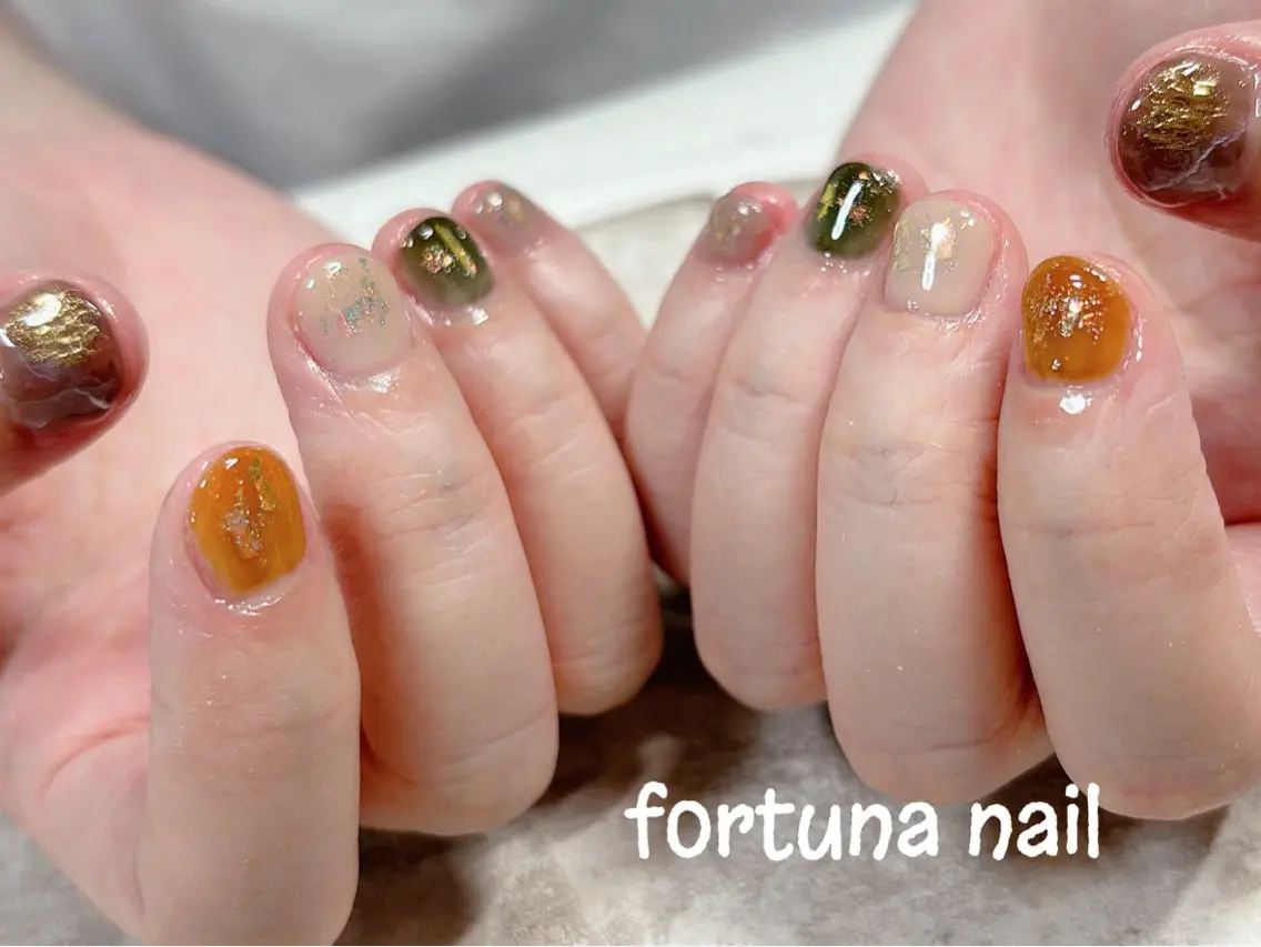 ネイル Nail •Head スパFortunaのネイルデザイン
