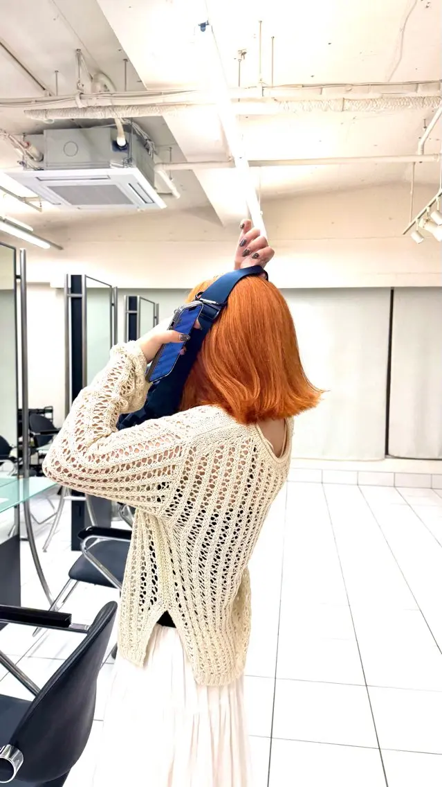 ミディアム カラー akari / ショートパーマのヘアスタイル