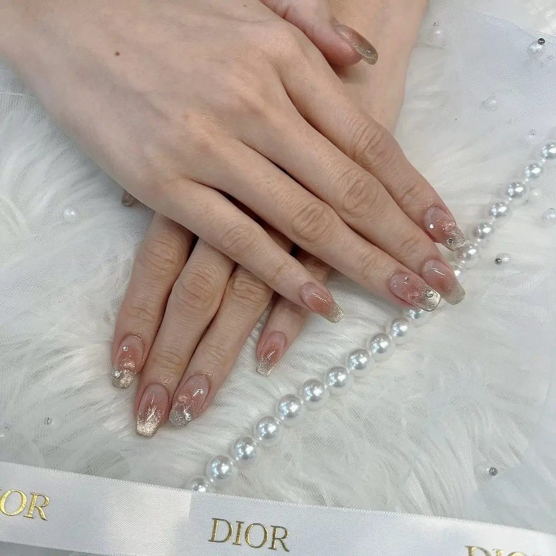 cheek nail🎀新規様オフ無料の写真