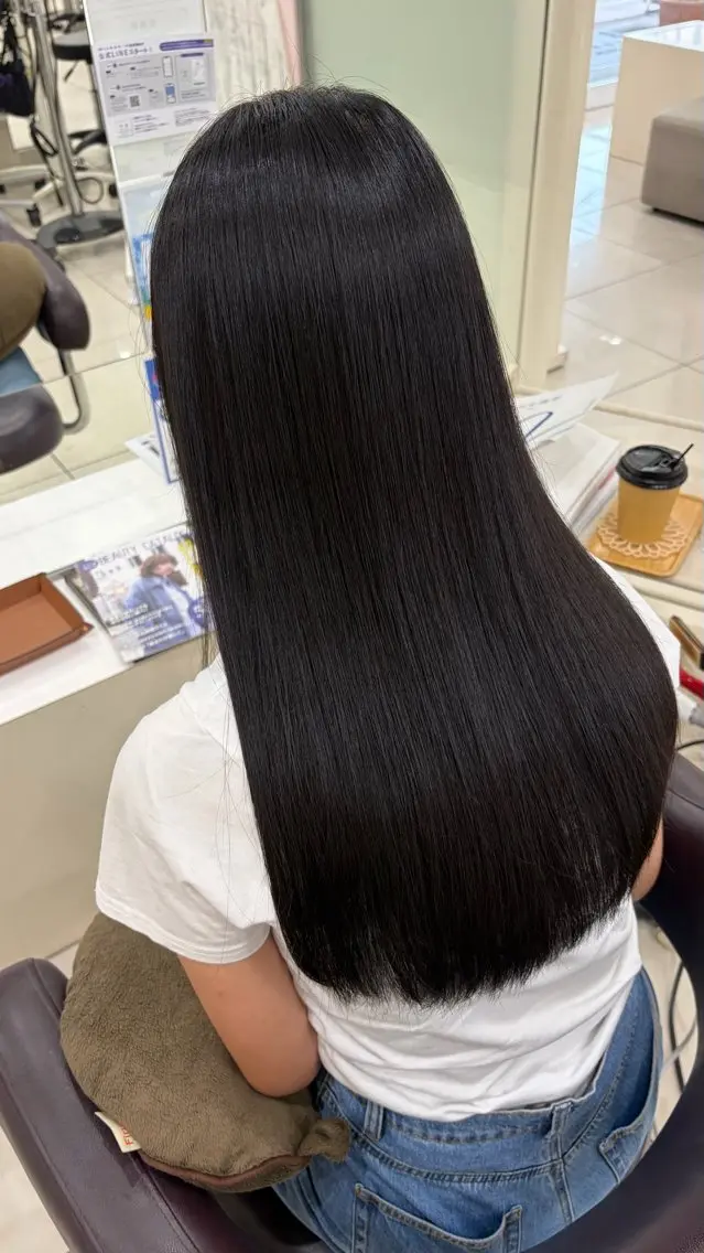 ロング 縮毛矯正 奈良美容室 /harukiのヘアスタイル