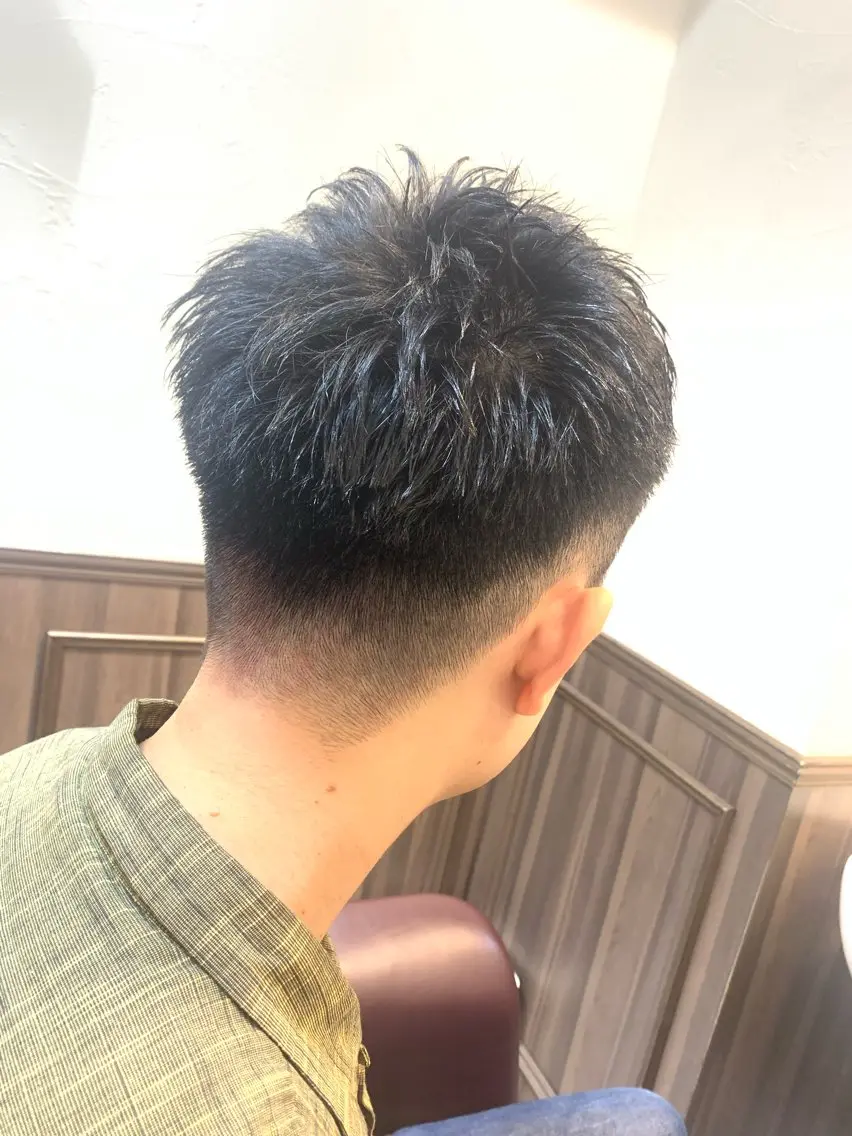 メンズ men's特化 理美容師いさかのヘアスタイル