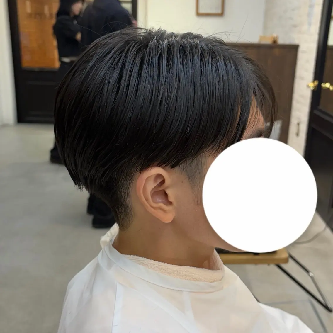 メンズ カット 加茂野 緑のヘアスタイル
