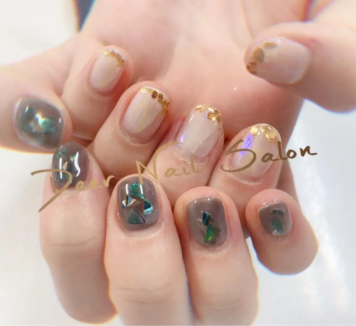 ネイル ハンドネイル Peachy 🍑のネイルデザイン