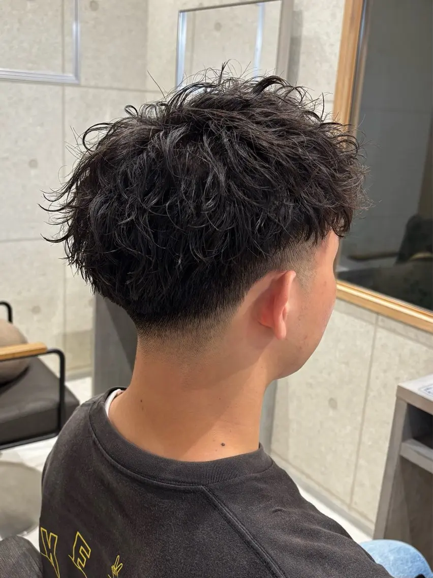 【人気❗️】メンズカット＋特殊パーマの写真