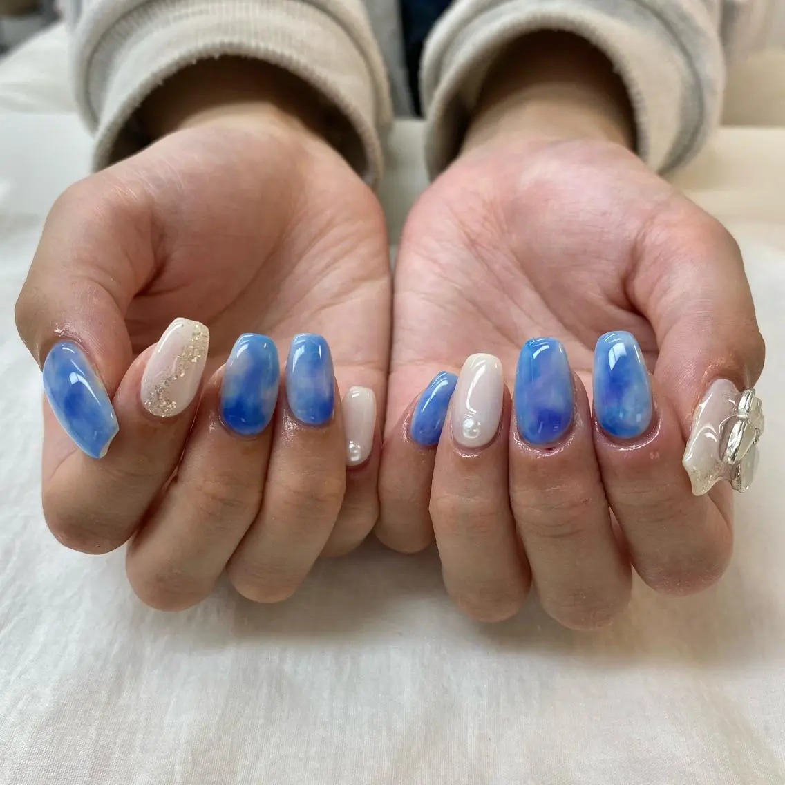 セミロング 池袋痛ネイル Nok. 渡辺のネイルデザイン