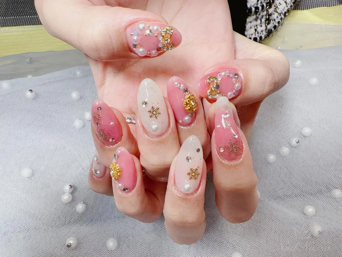 ミディアム カラー ネイル Nail NaNaのネイルデザイン
