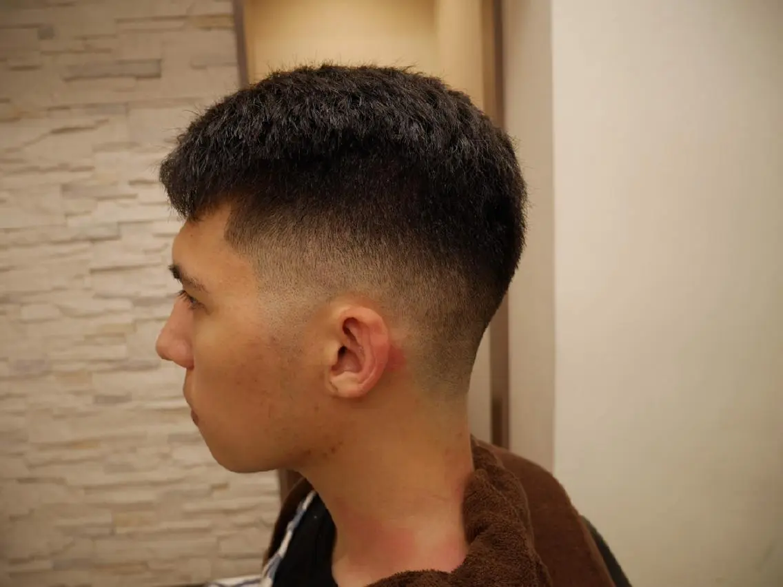 ショート 男を磨く Barber オオキのヘアスタイル