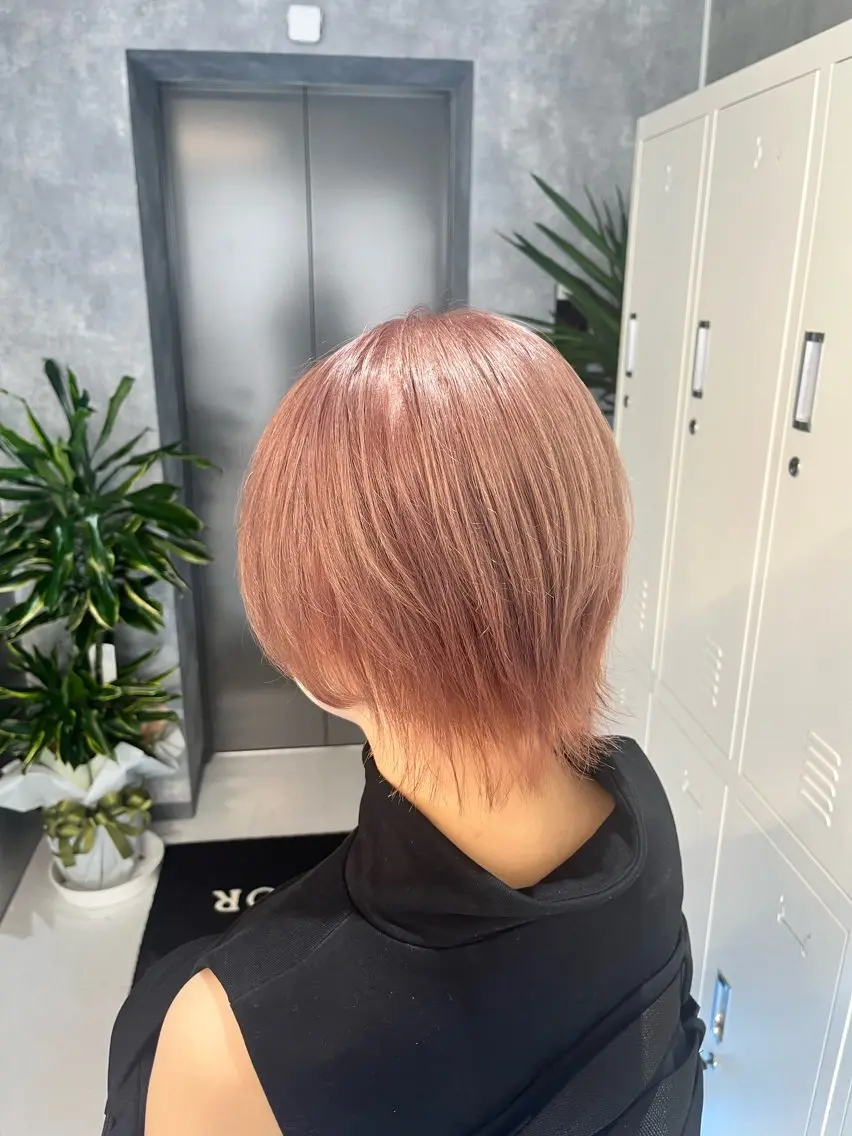 ショート ヘアカラー トリートメント ✨メンズ特化& ブリーチ特化Ryuのヘアスタイル