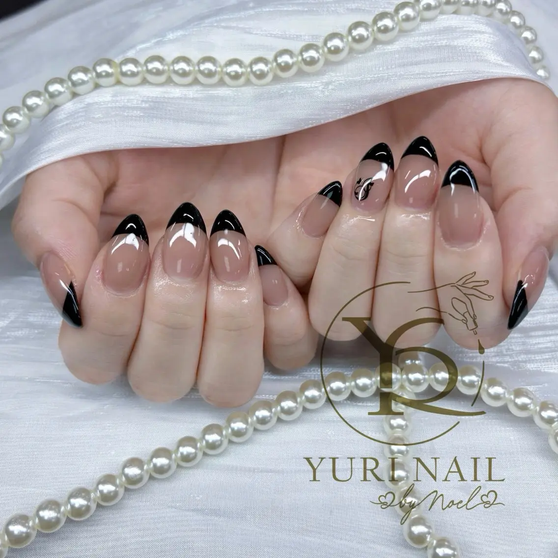 ネイル チークネイル フットネイル フレンチネイル グラデーション キラキラネイル ハンドネイル フットネイル ハンドケア YURI Nail Funabashiのネイルデザイン