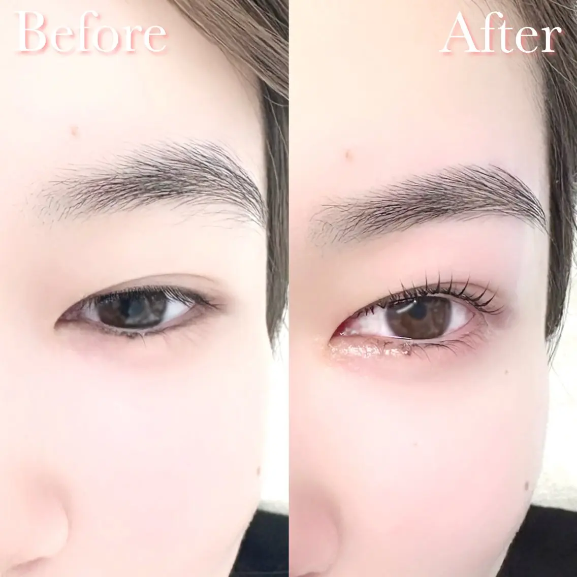マツエク・マツパ ナチュラル まつげパーマ 一重×まつ毛パーマ マツパ eyerich蘇我店 ハルカ🎀のマツエク・マツパデザイン