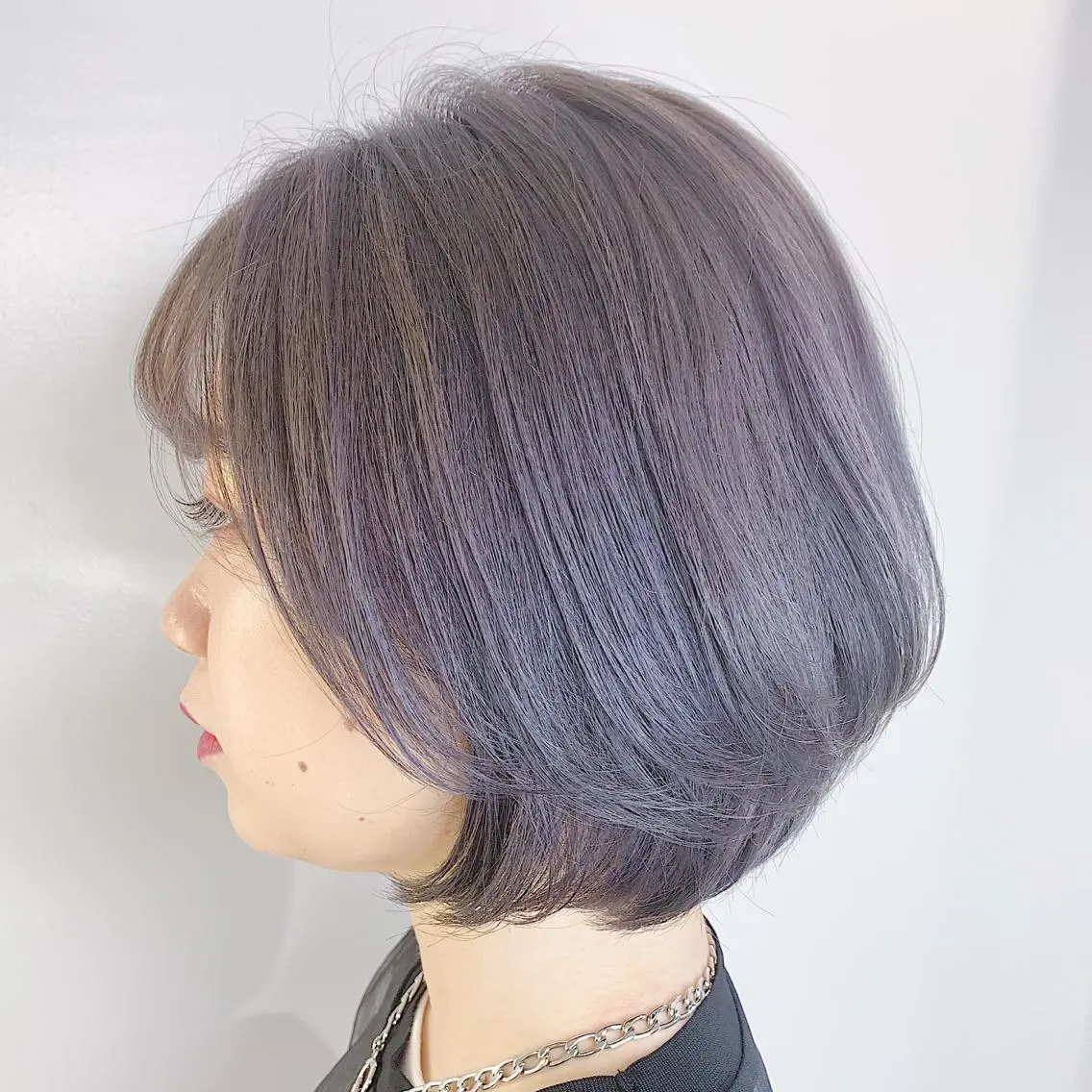 ショート カラー ヘアアレンジ アディクシーカラー ベージュカラー グレージュ ハイライトカラー イルミナカラー ヘアカラー トリートメント ヘッドスパ ヘアセット レイヤーカット/艶髪 🎀笠原 優花🎀のヘアスタイル