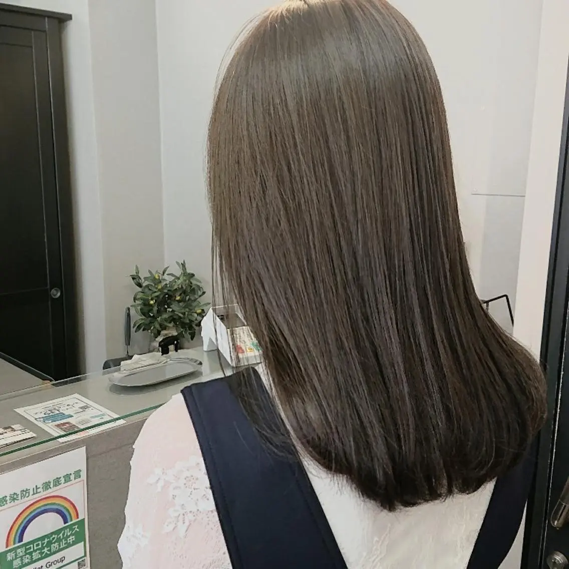 カラー 鎌田 輝のヘアスタイル