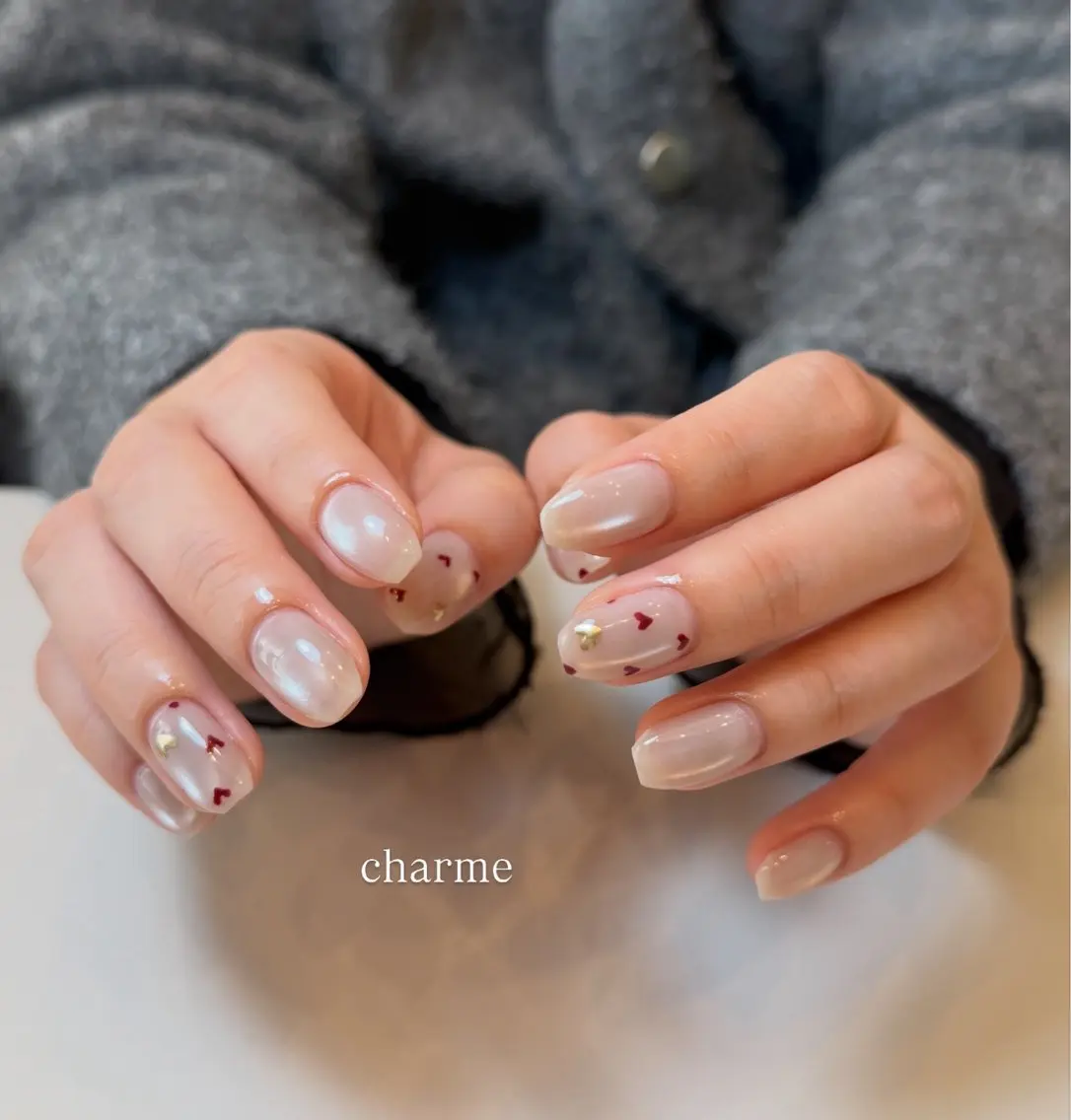 ネイル ハンドネイル フットネイル nailsalon charmeのネイルデザイン