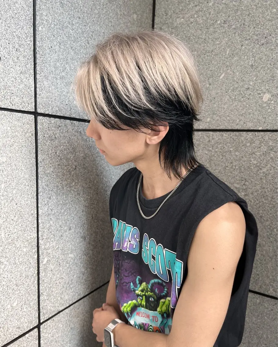 カラー ヘアカラー トリートメント 守屋 智紀のヘアスタイル