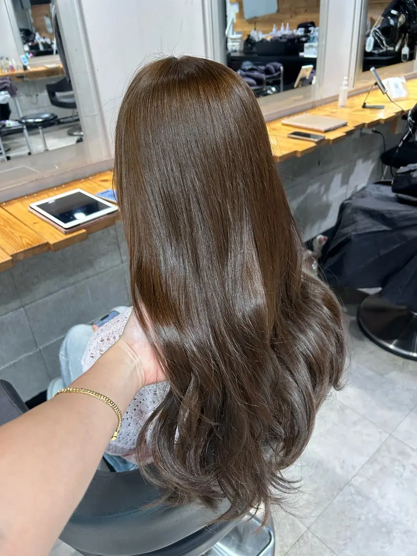 ロング カット ヘアカラー ヘッドスパ レイヤーStyle 🪽菜々実のヘアスタイル
