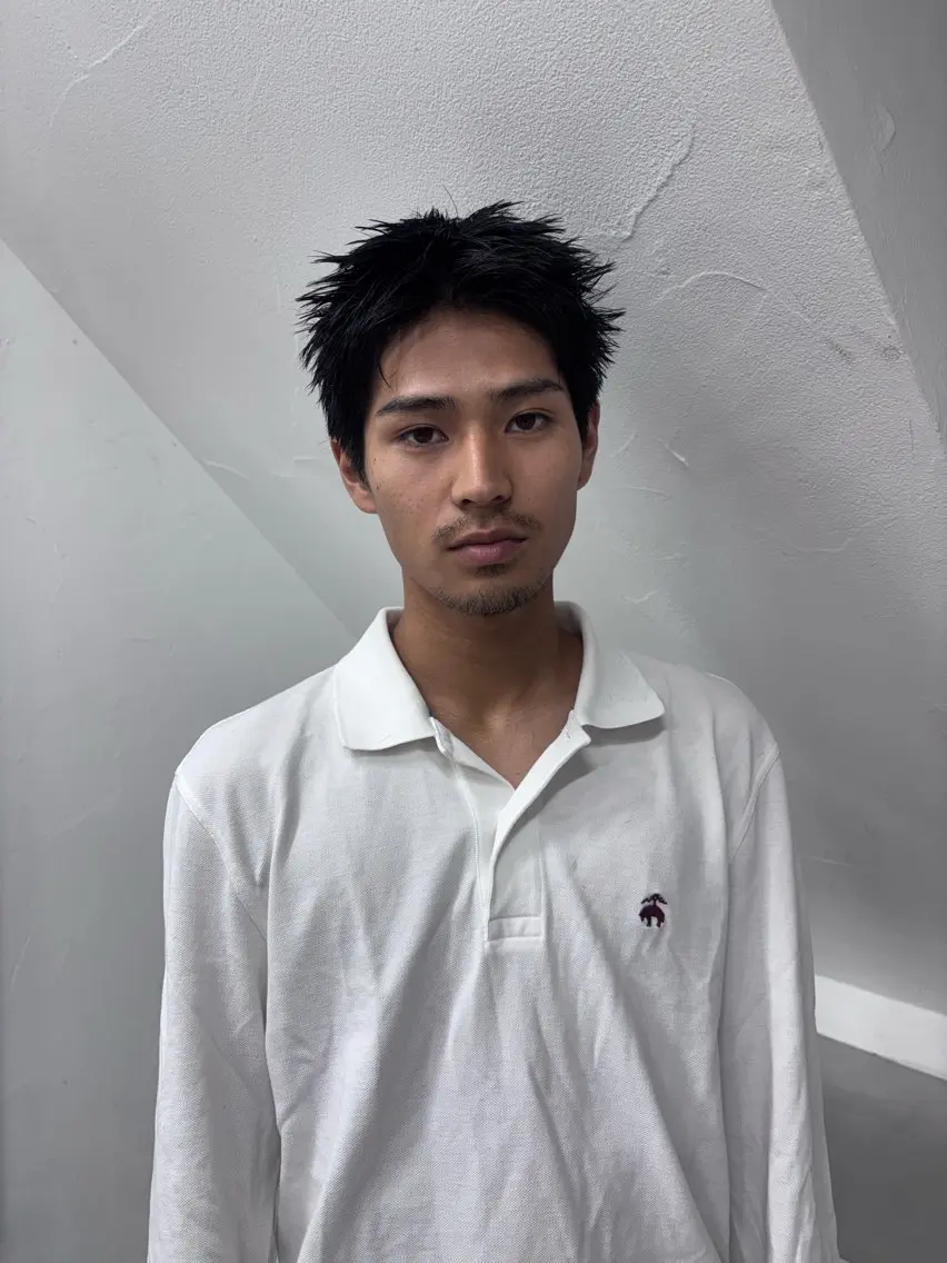 ショート メンズスタイリスト リュウジのヘアスタイル