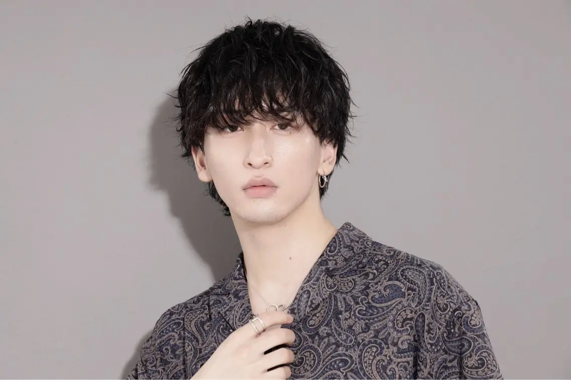 ショート パーマ メンズ カット パーマ シャドウパーマ フェザーパーマ稲村のヘアスタイル