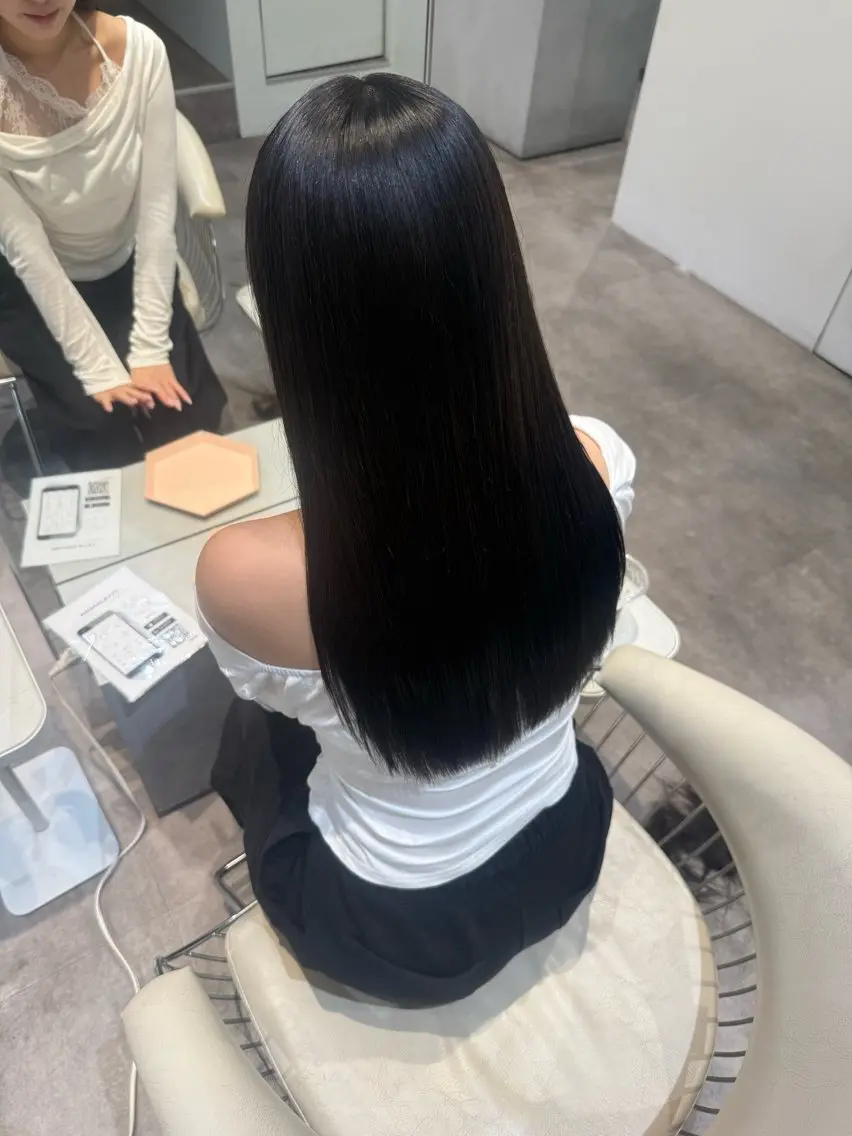 ロング カラー 髪質改善 縮毛矯正 トリートメント カット ヘアカラー トリートメント 💎透明感カラー特化 💎TAISEIのヘアスタイル