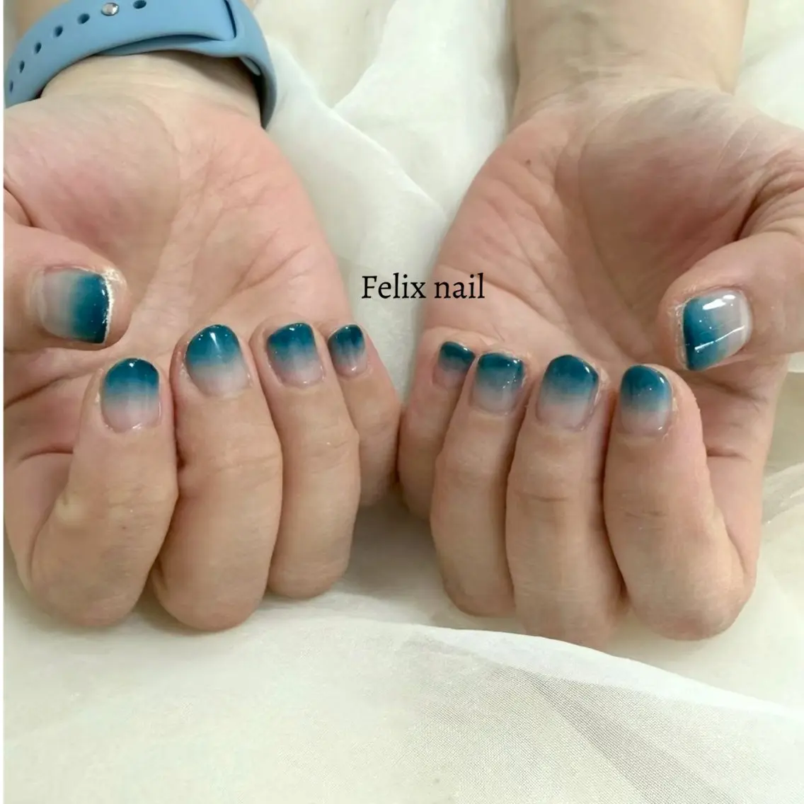 ネイル ハンドネイル Felixnail TANAKA🐰🤍のネイルデザイン