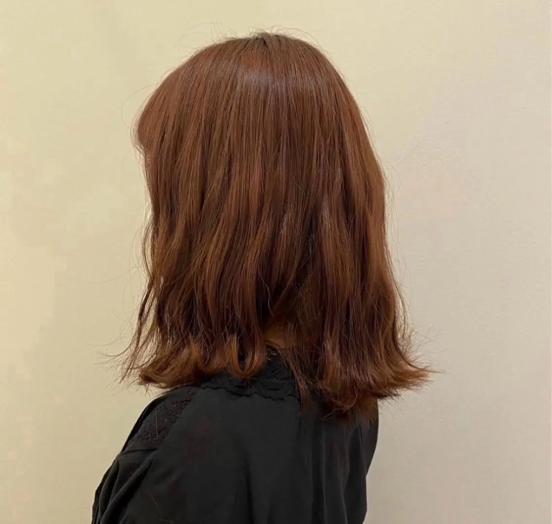 ミディアム カラー ママ美容師 Tsuchiyaのヘアスタイル