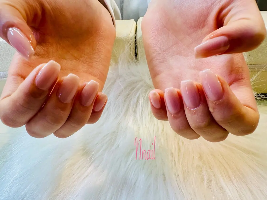 ネイル ワンカラーネイル シンプルネイル ハンドネイル 🌿Nnail🌿 プライベートサロンのネイルデザイン
