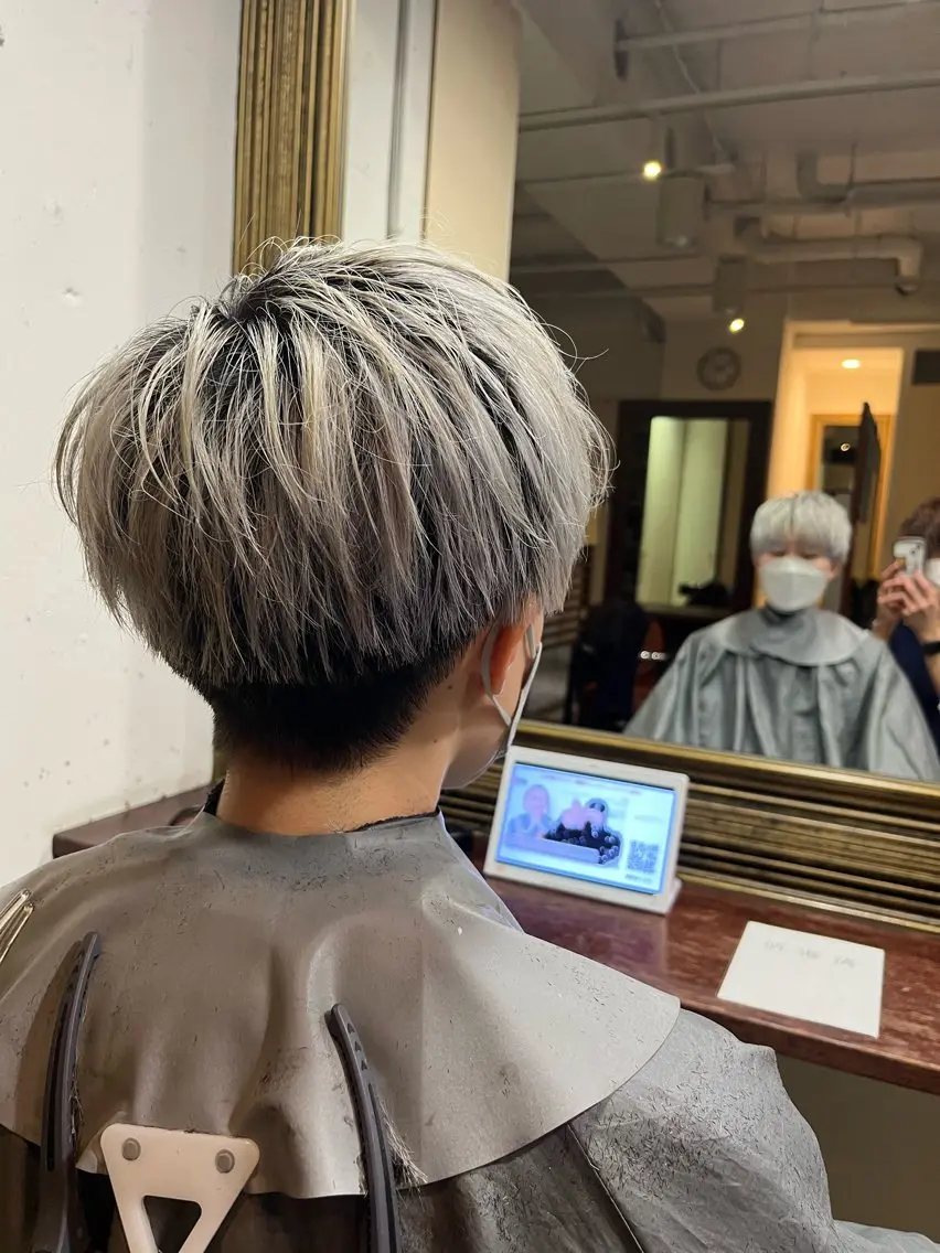 ショート カット トリートメント 似合わせのプロ🌿 ショート/銀座/れんのヘアスタイル